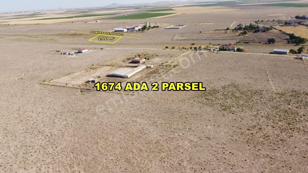 Cihanbeyli Ahirigüzel Satılık Konut İmarlı Konya / Cihanbeyli / Ahirigüzel Mahallesinde 2.091 M² Müstakil İmarlı Arsa