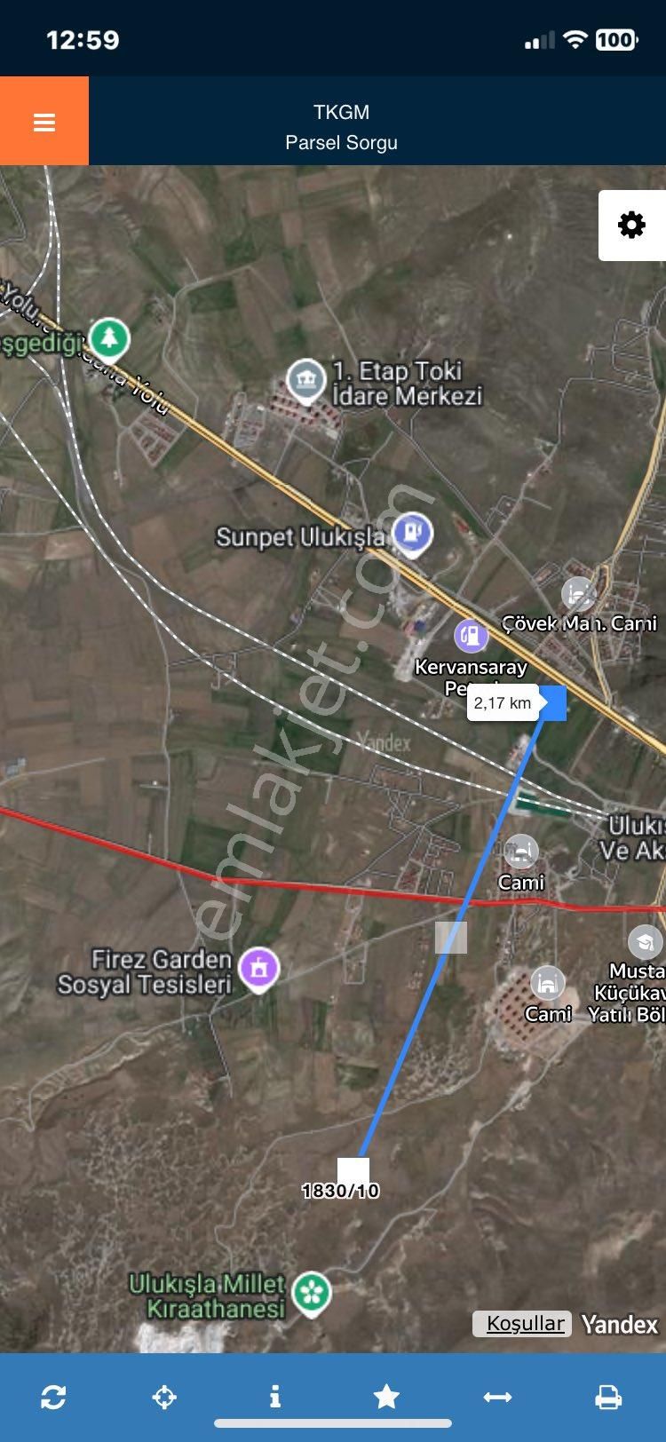 Ulukışla Kemalpaşa Acıpınar Üstü Arsa - Görsel 5