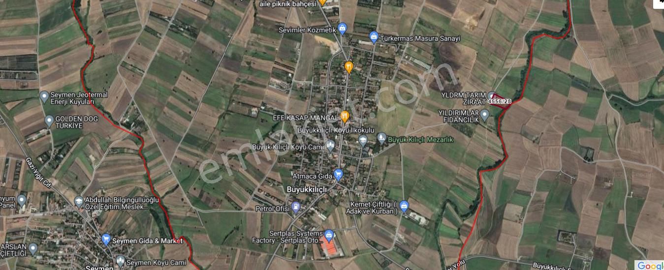 Büyükkılıçlı'da Uygun Fiyatlı 6985 M2 Yatırımlık Tarla - Görsel 6