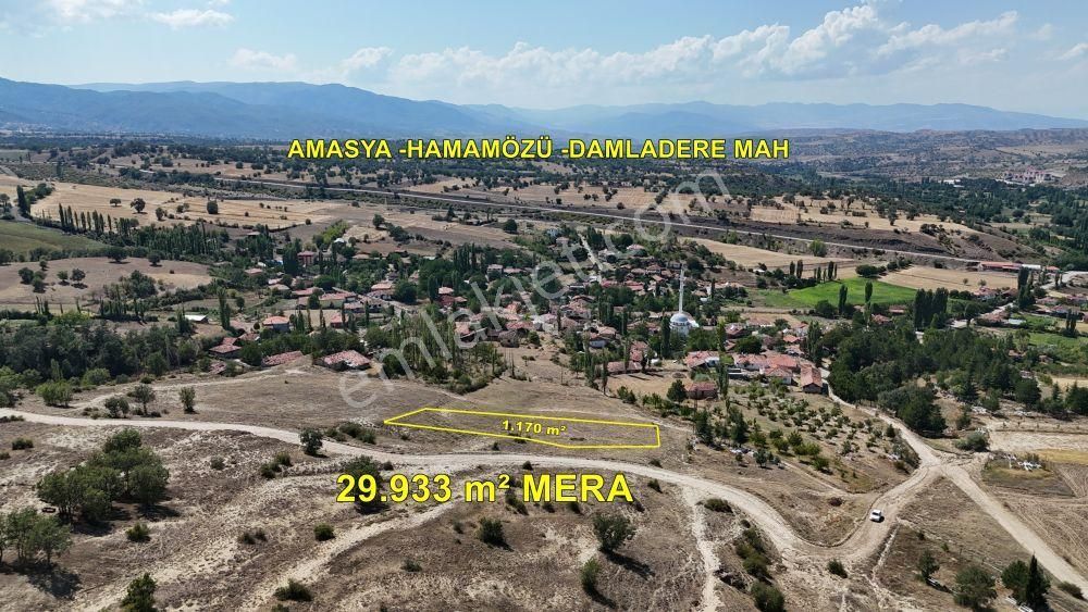 Hamamözü Damladere Köyü Satılık Tarla Amasya / Hamamözü / Damladere De 1.107 M² Müstakil Tarla