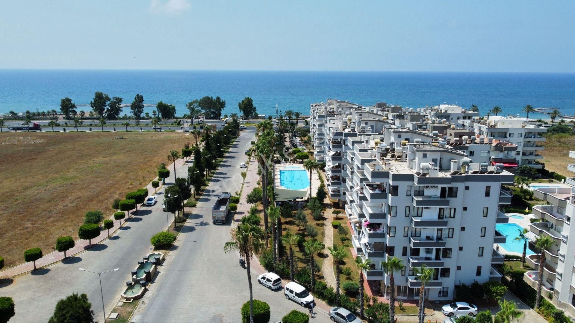 Alanya Türkler Satılık Daire Apartment 4+1 Alanya 160m2 Turkler Complex 1st Line From The Beach