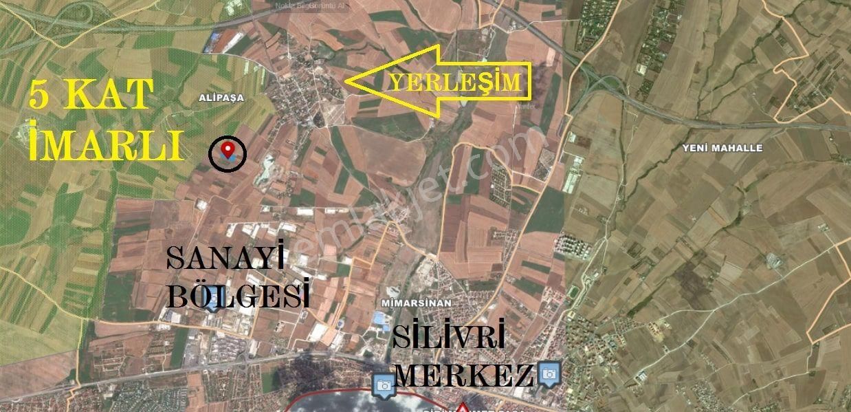Silivri Alipaşada 5 Kat Konut İmarlı 6232 M2 Arsa - Görsel 3
