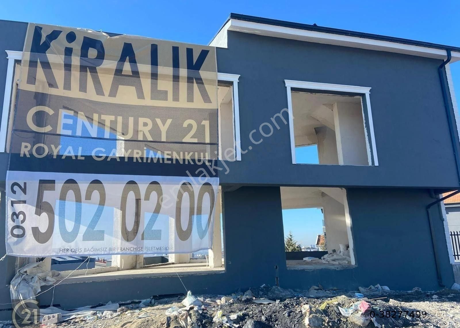 Gölbaşı Taşpınar Kiralık Villa (İşyeri) İncek 'te Tabela Değeri Yüksek Kiralık Villa