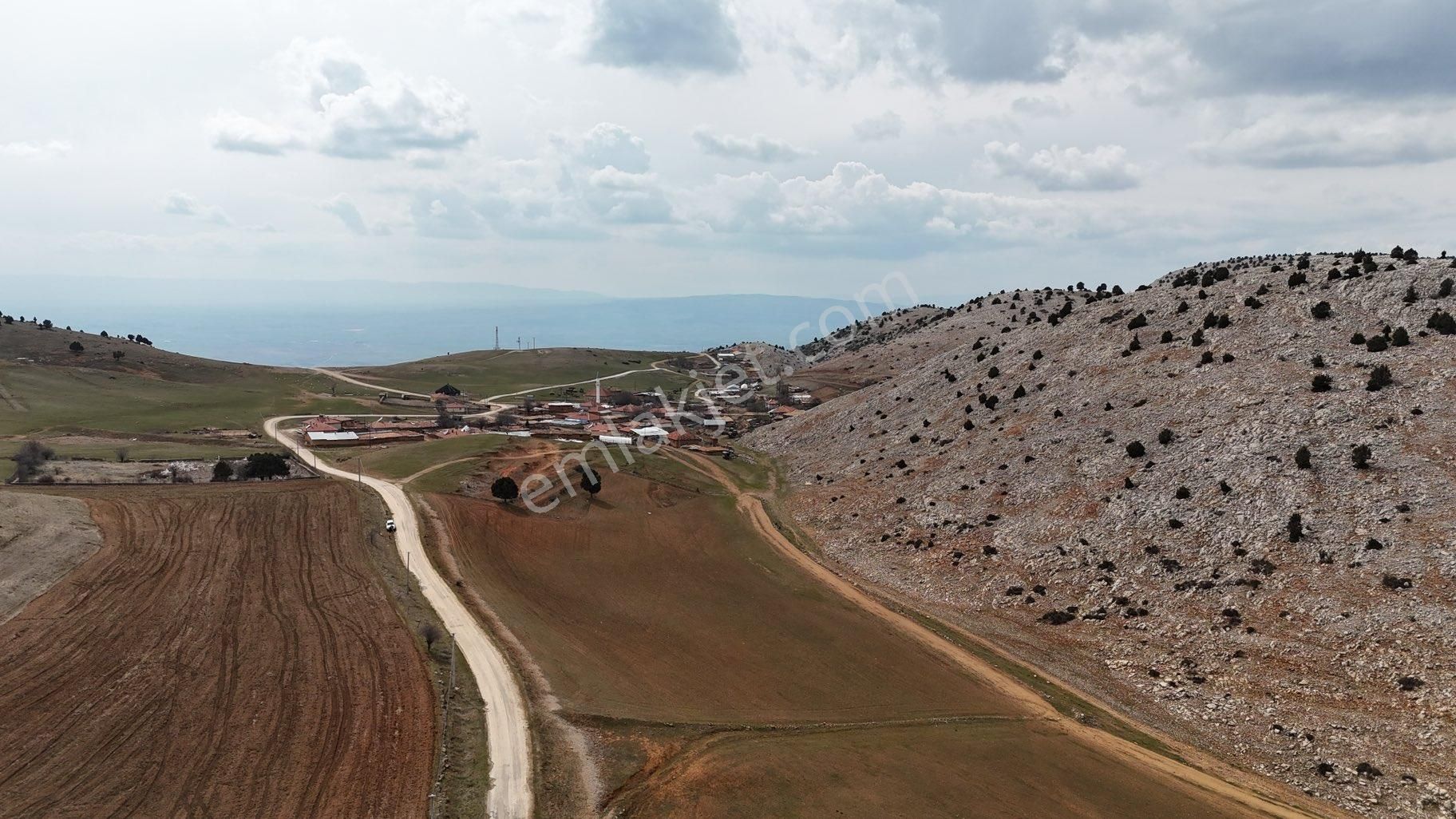 Dinar Cerityaylası Köyü Satılık Tarla Yerleşim Yeri İçinde 13.395 M2 Asfalt Yola Cepheli Yaylada Tarla