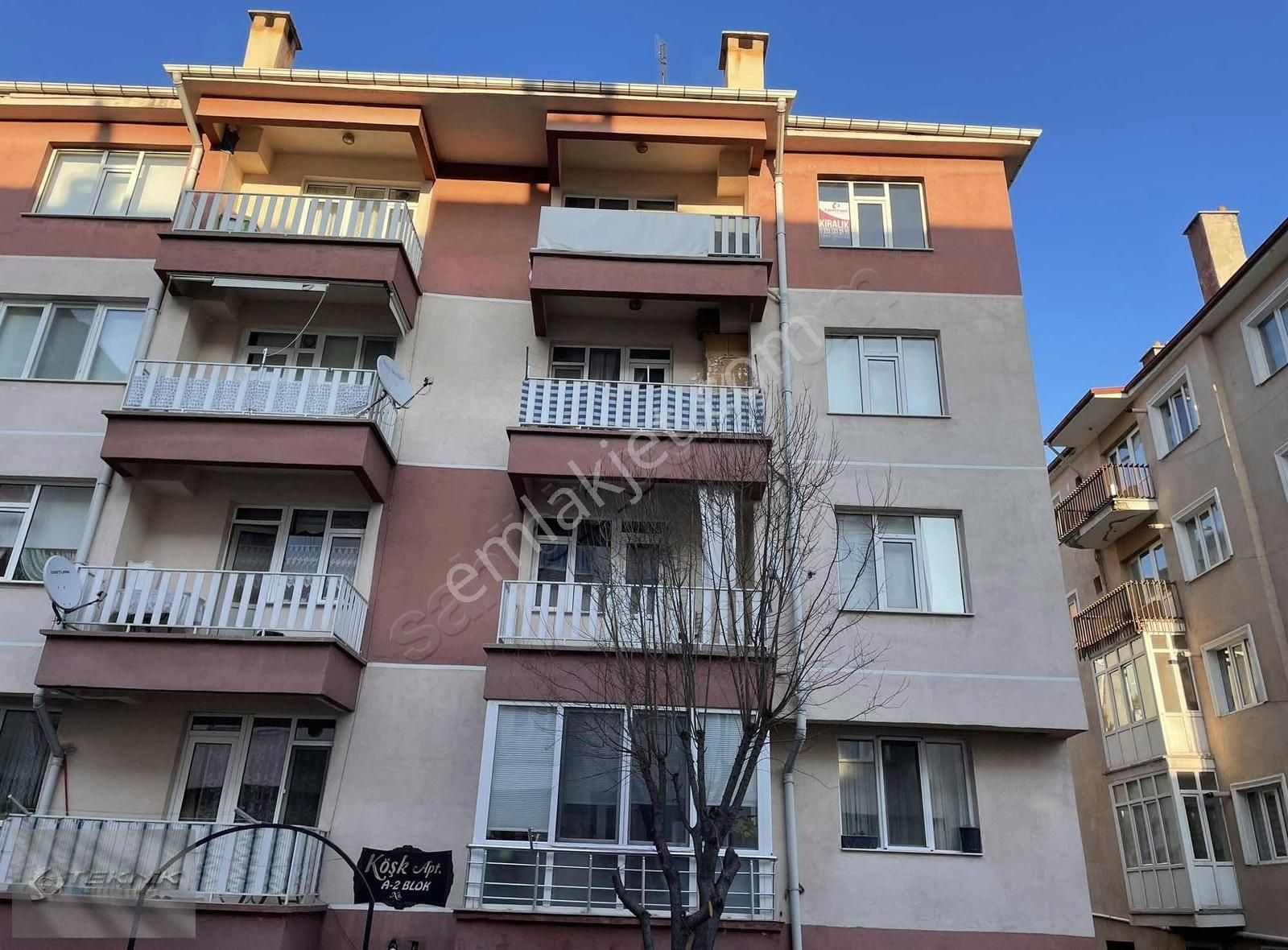 Kütahya Merkez Yıldırım Beyazıt Kiralık Daire Teknik'ten Atatürk Bul. Çift Cephe Depozitosuz Kiralık 3+1 Daire