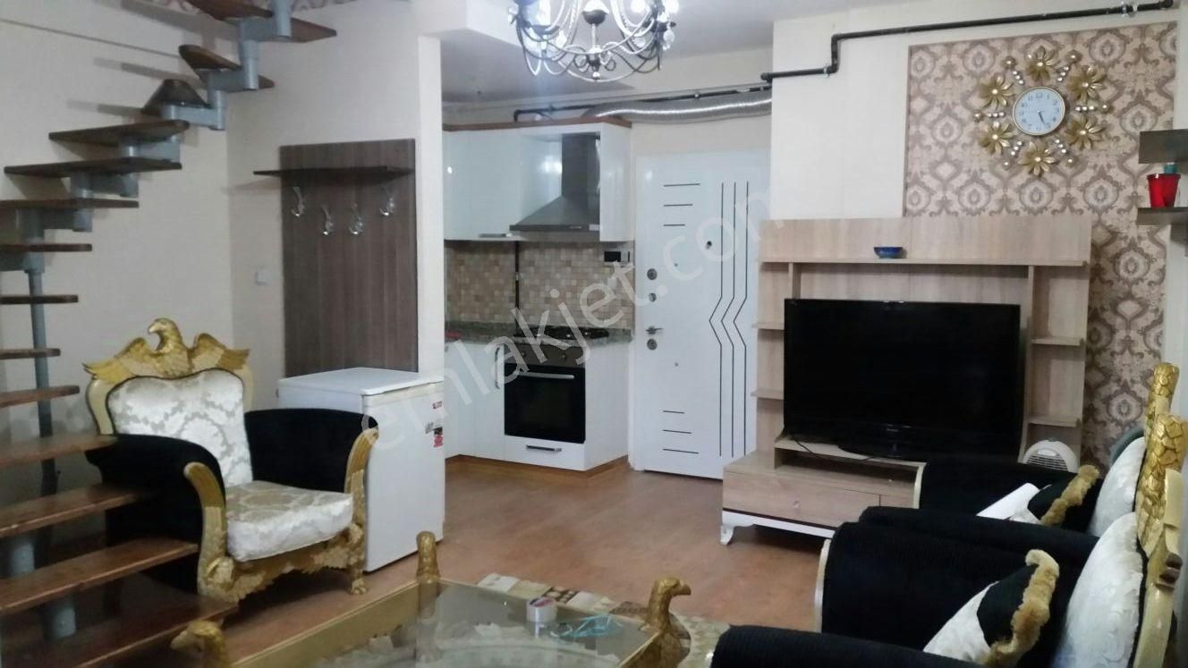 Selçuklu Yazır Satılık Daire Pirireis Konutları 1+1 Eşyalı Dublex Daire