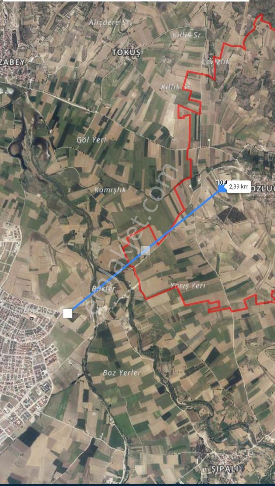 İnegöl Kozlucada Fırsat 2300 M2 Tarla - Görsel 5