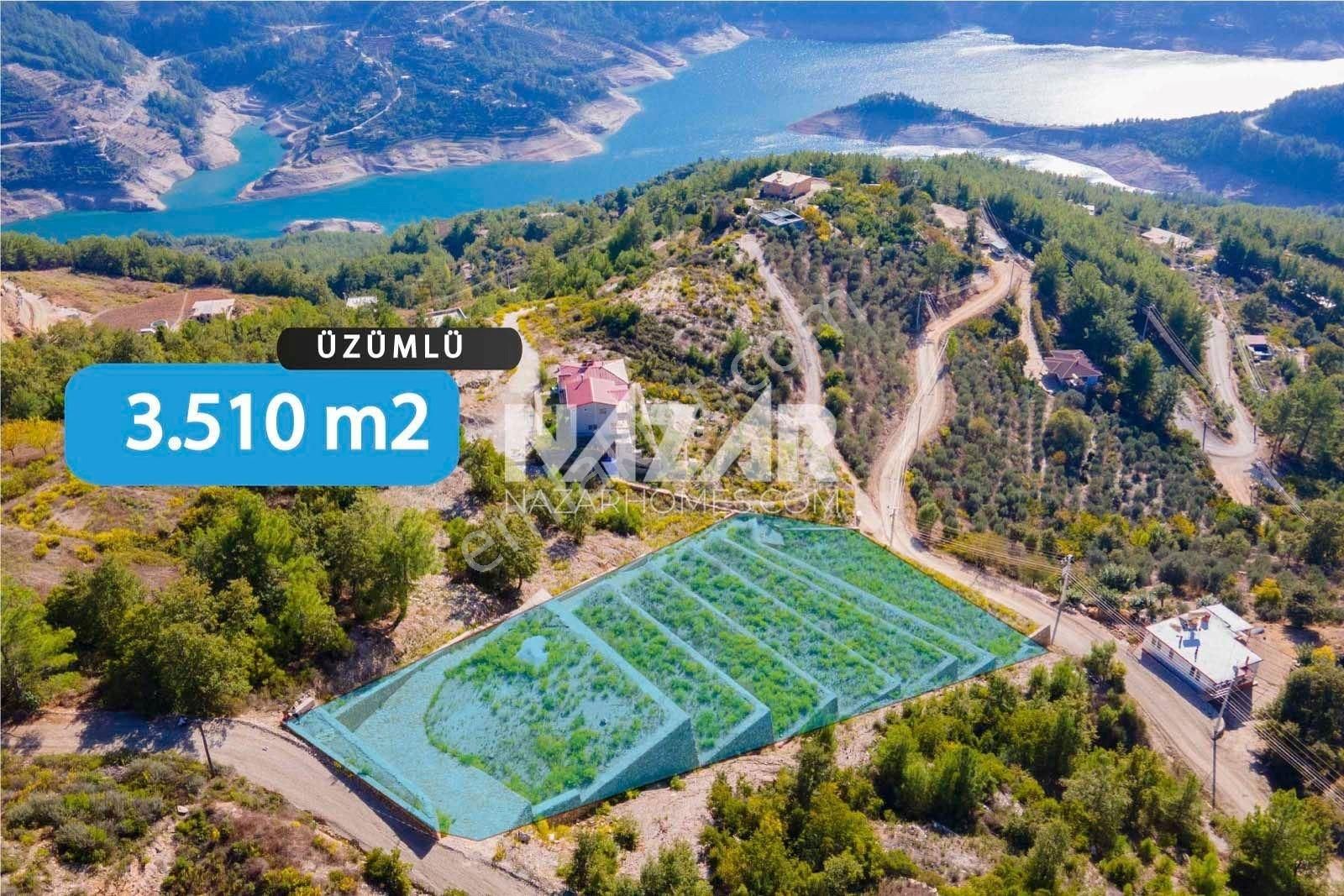 Alanya Üzümlü Köyü’nde Satılık 3.510 M2 Tarla