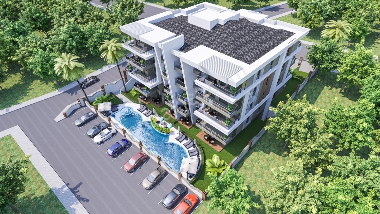 Kuşadası Değirmendere Satılık Residence Kusadasında Satılık-guvenlıklı Sıte Icerısınde-havuzlu-yerden Isıtmalı-ultra Lüx-2+1- Akıllı Ev