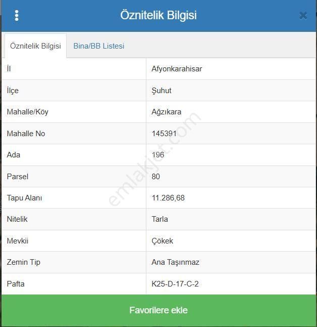 İlbey // Şuhut Ağzıkara Köyünde 14.434 M² İki Adet Tarla - Görsel 3