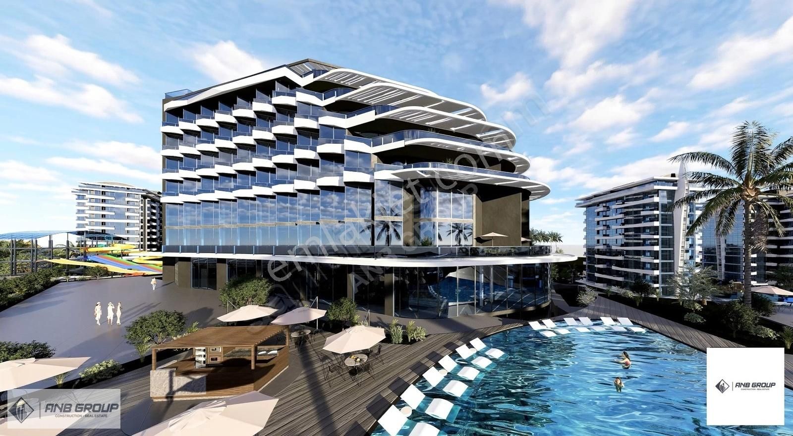 Alanya İncekum Satılık Residence İncekum'da Muhteşem Proje New Level Premıum