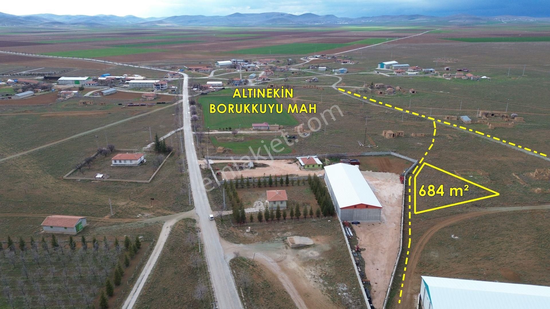 Altınekin Borukkuyu Satılık Konut İmarlı Konya / Altınekin / Borukkuyu'da 684 M² Müstakil 2 Kata İmarlı Arsa