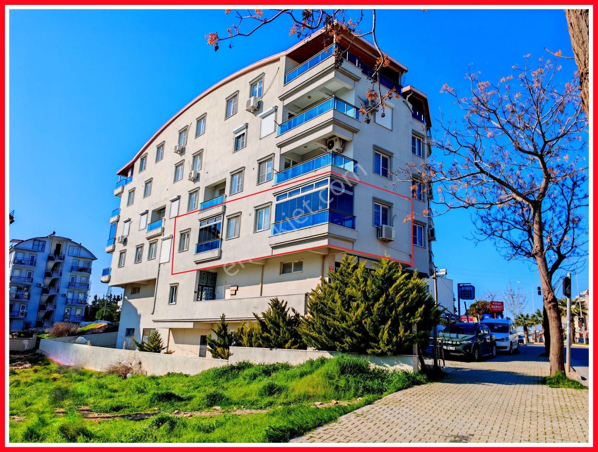 Didim Hisar Satılık Daire Deniz Manzaralı Full Eşyalı Köşe 3+1 Ayrı Mutfak