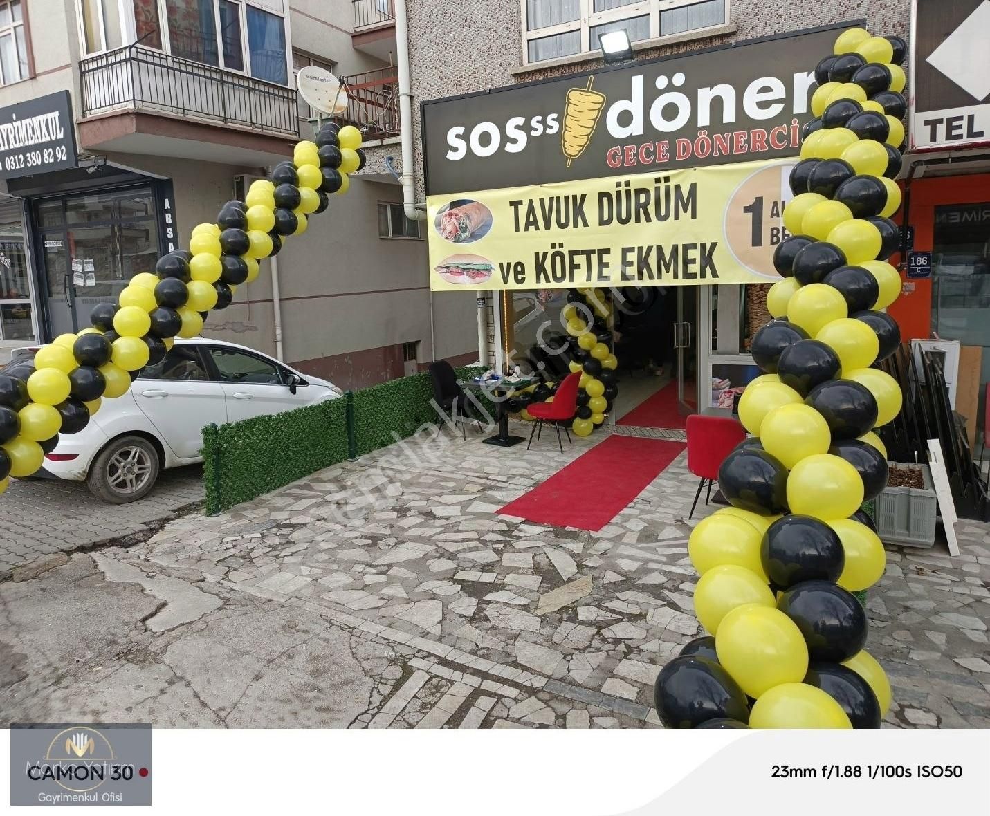 Keçiören Pınarbaşı Satılık Dükkan & Mağaza Keçiören İşlek Cadde Üzerinde Net 25.000 Sağlam Kiracılı 150 M2