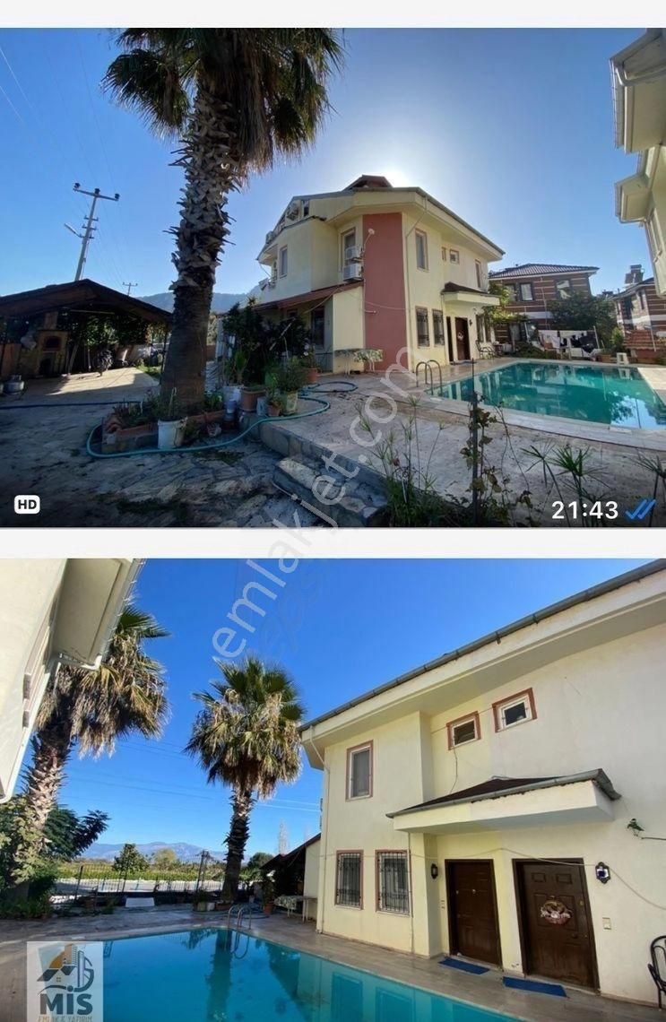 Ortaca Dalyan Satılık Villa Dalyan Da 87 M2 Havuzlu Tribleks Villa