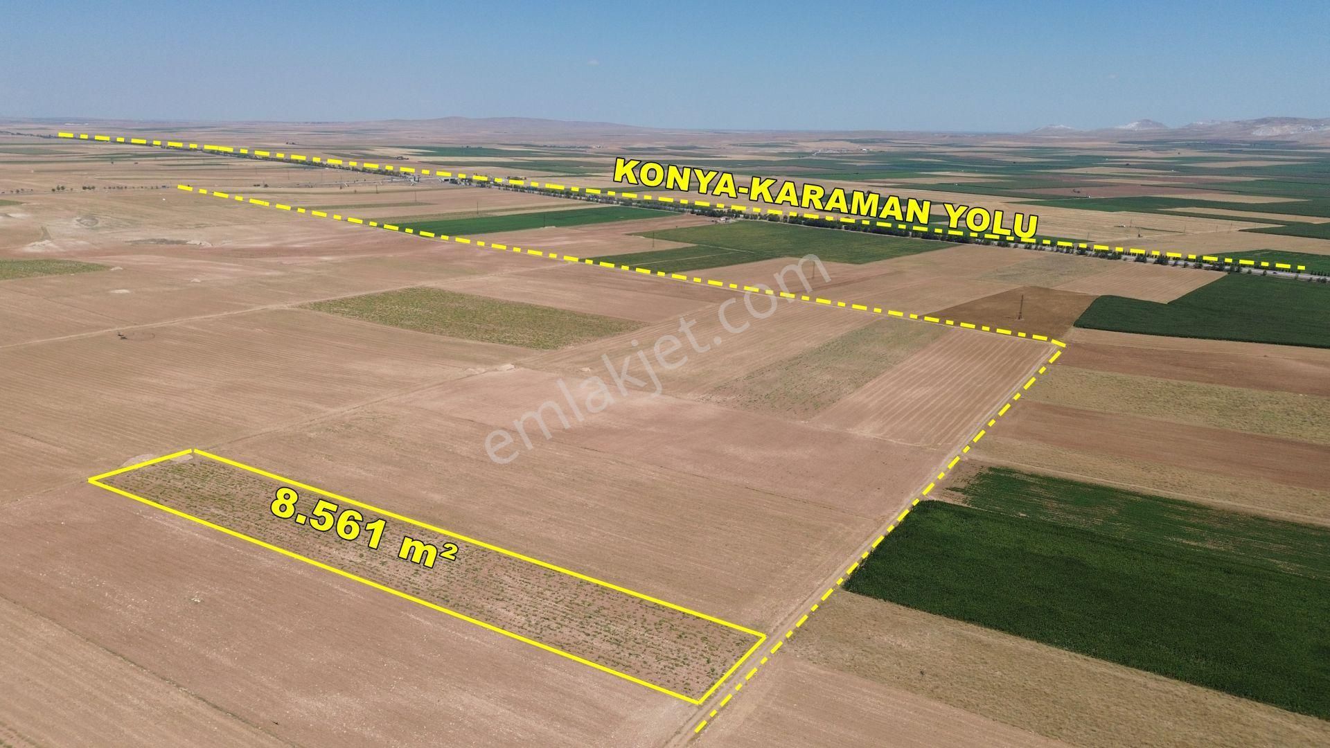 Kazımkarabekir Özyurt Köyü Satılık Tarla Karaman / Kazımkarabekir / Özyurt'da 8.561 M² Müstakil Tapulu Tarla