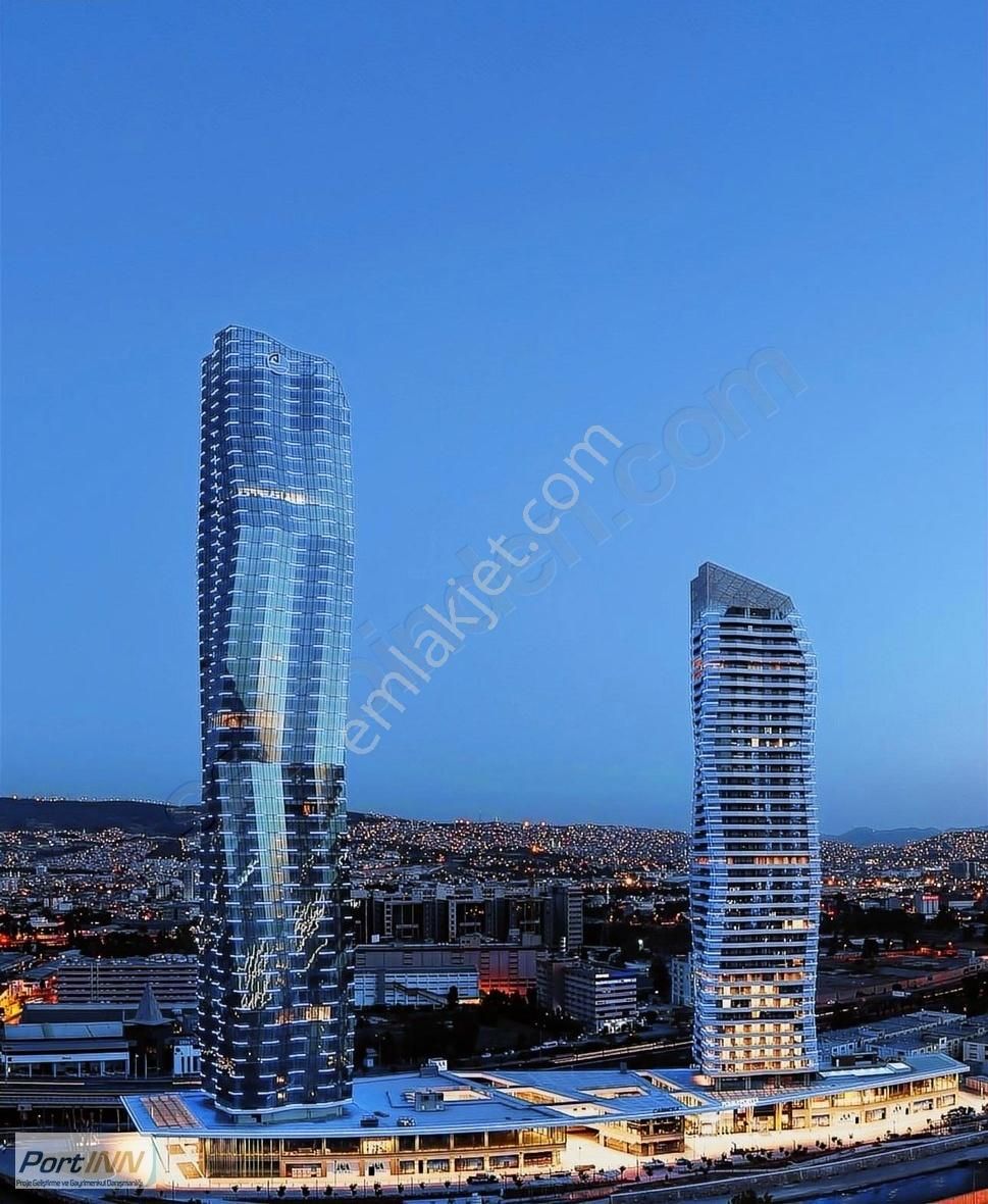 Konak Mersinli Satılık Residence Mistral İzmir Deniz Manzaralı 2+1 Satılık