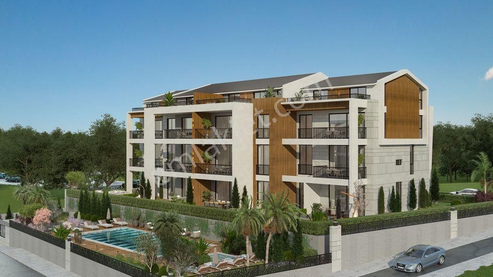 Kusadasında Satılık Sahıle 500 M-guvenlık-kapalı Otopark-havuz-yerden Isıtma-lüx-74 M2 Özel Bahçeli - Görsel 10