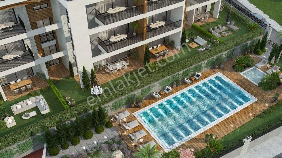 Kuşadası Kadınlar Denizi Satılık Residence Kusadasında Satılık Sahıle 500 M-guvenlık-kapalı Otopark-havuz-yerden Isıtma-lüx-74 M2 Özel Bahçeli