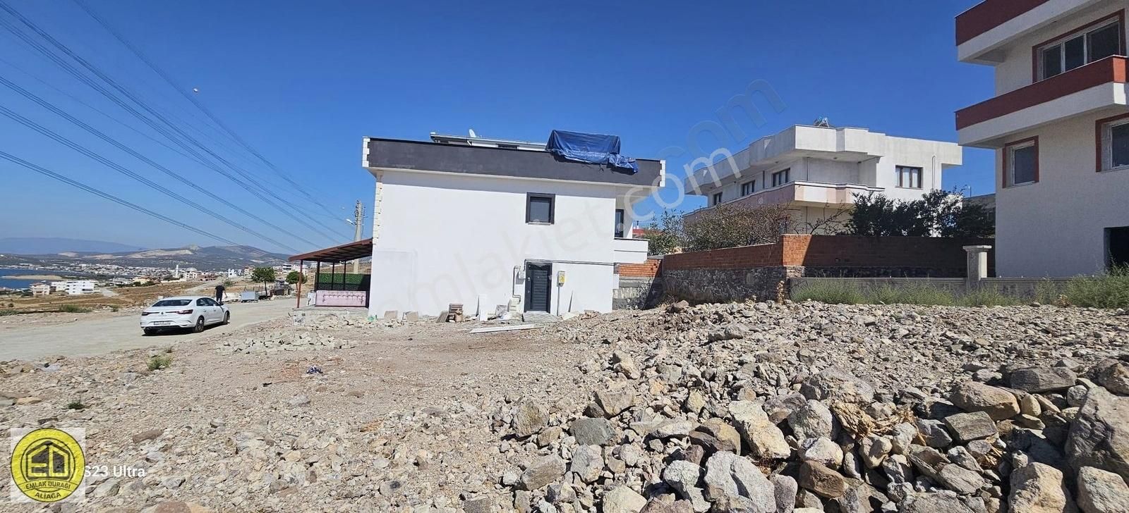 Aliağa Kalabak Satılık Villa İmarlı Emlak Durağı'ndan Yatırımlık Deniz Manzaralı Arsa