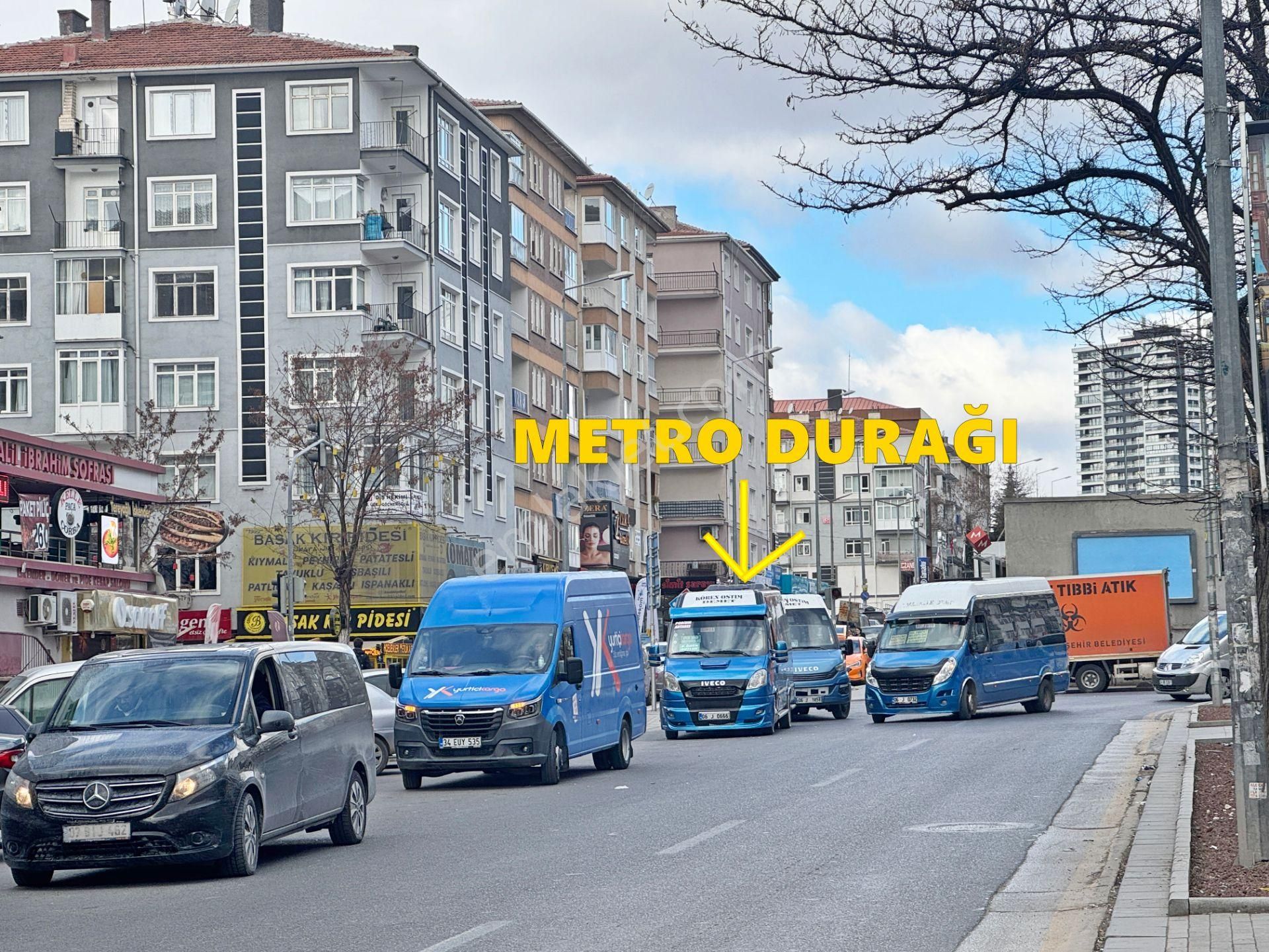 Yenimahalle Demetevler Satılık Daire 3+1 Vatan Caddesi Üzeri Merkezi Konum Metro Yanı 2balkon İskanlı