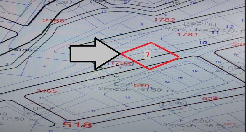 Meram Alakova Satılık Konut İmarlı Alakova Da Yeri Konumu Güzel 500 M2 Köşe Parsel