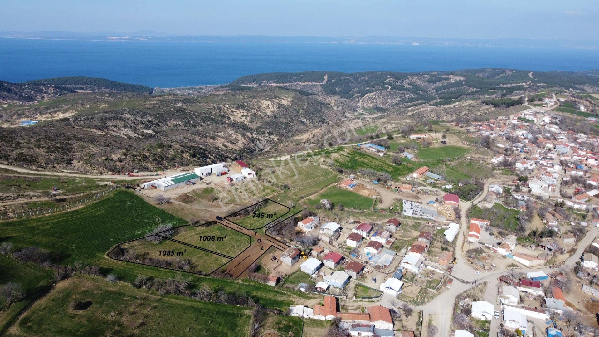 Gelibolu Yeniköy Köyü Satılık Villa İmarlı Sezgin Emlak | Yeniköy 'de Boğaz Manzaralı İmarlı Arsalar