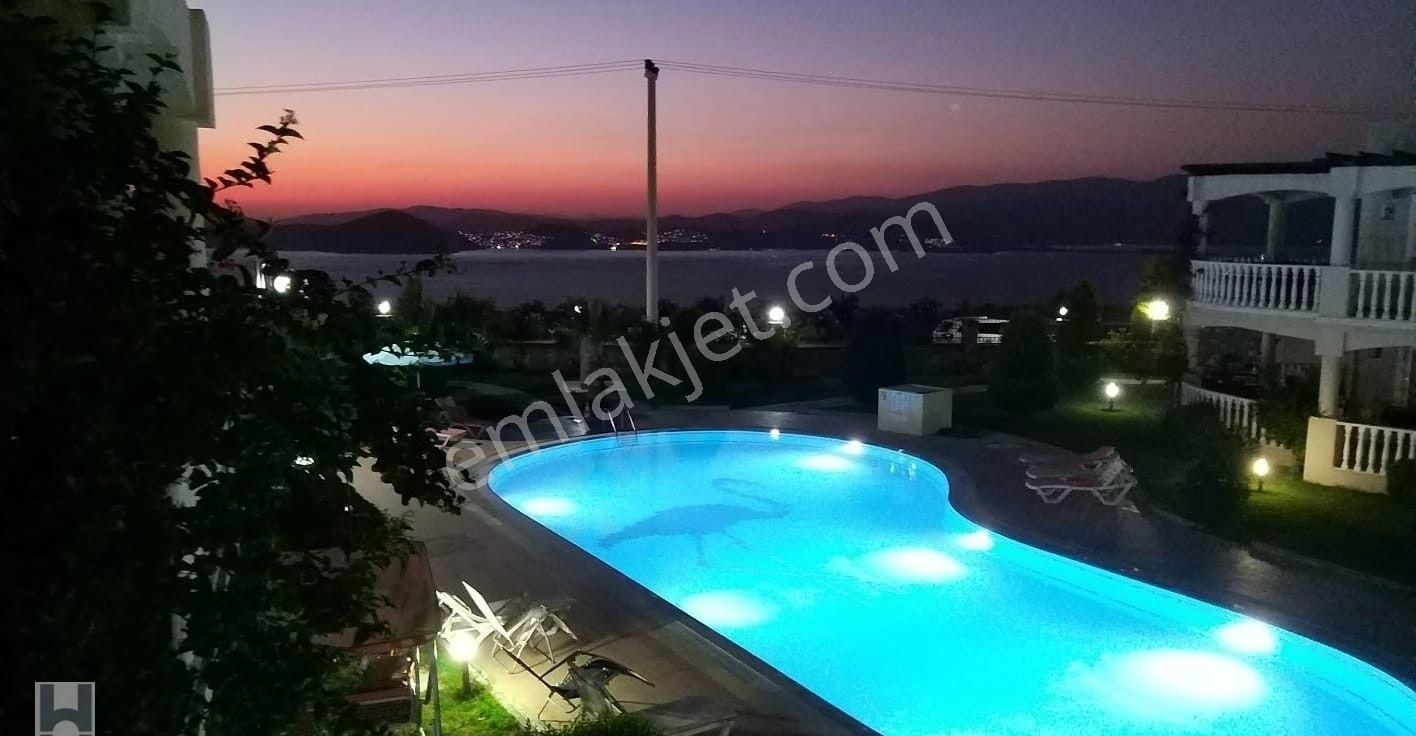 Bodrum Güvercinlik Satılık Daire Yabancıdan Satılık Full Deniz Manzaralı Geniş Ev Özel Plajlı Site Düz Ayak Ev Denize Yakın Tarafta