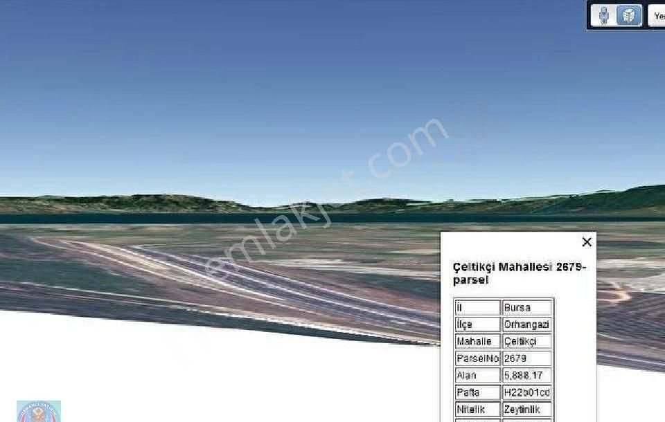 Orhangazi Çeltikçi'de Göl Manzaralı Yola Cephe Zeytinlik - Görsel 7