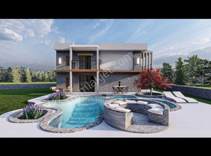 Seydikemer Yakaköy Satılık Villa Restore Edilmiş Köy Konağı