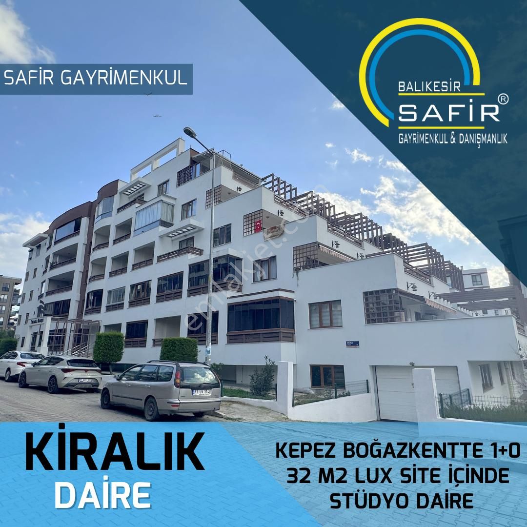 Çanakkale Merkez Kepez Bld. (Boğazkent) Kiralık Daire Kepez Boğazkentte 1+0 32 M2 Lux Site İçinde Stüdyo Daire