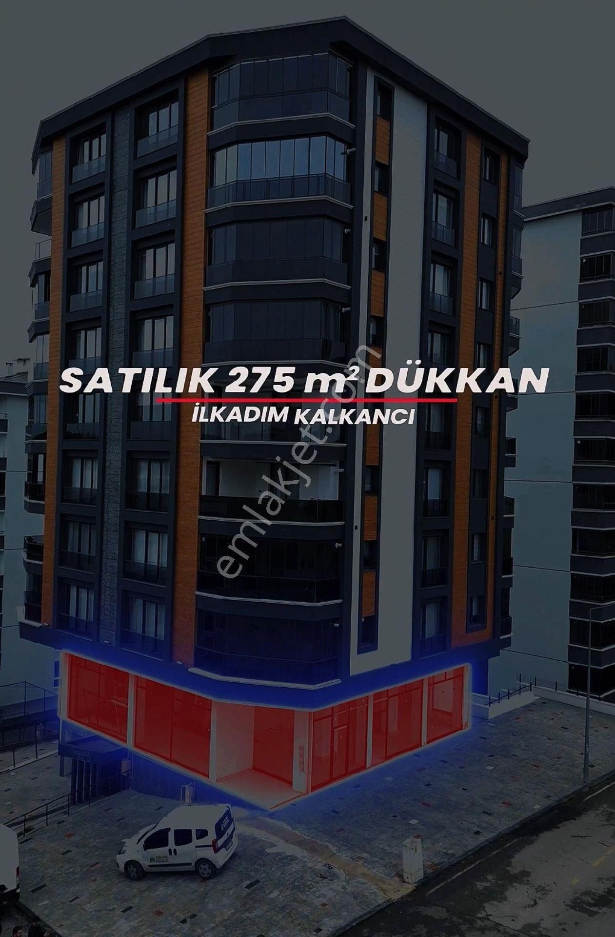 İlkadım Kalkancı Satılık Dükkan & Mağaza Evim-nur' Dan Kalkancı Mah 275m2 Caddeye Cephe Fırsat Dükkan