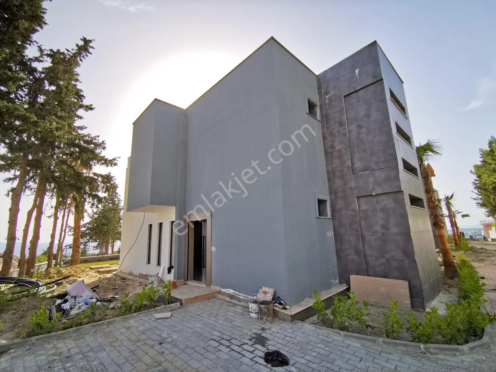 Manzara-güvenlik-400 M2-bahçe-özel Havuz-otopark-modern-yeni-lüx-tamamı Müstakil - Görsel 5