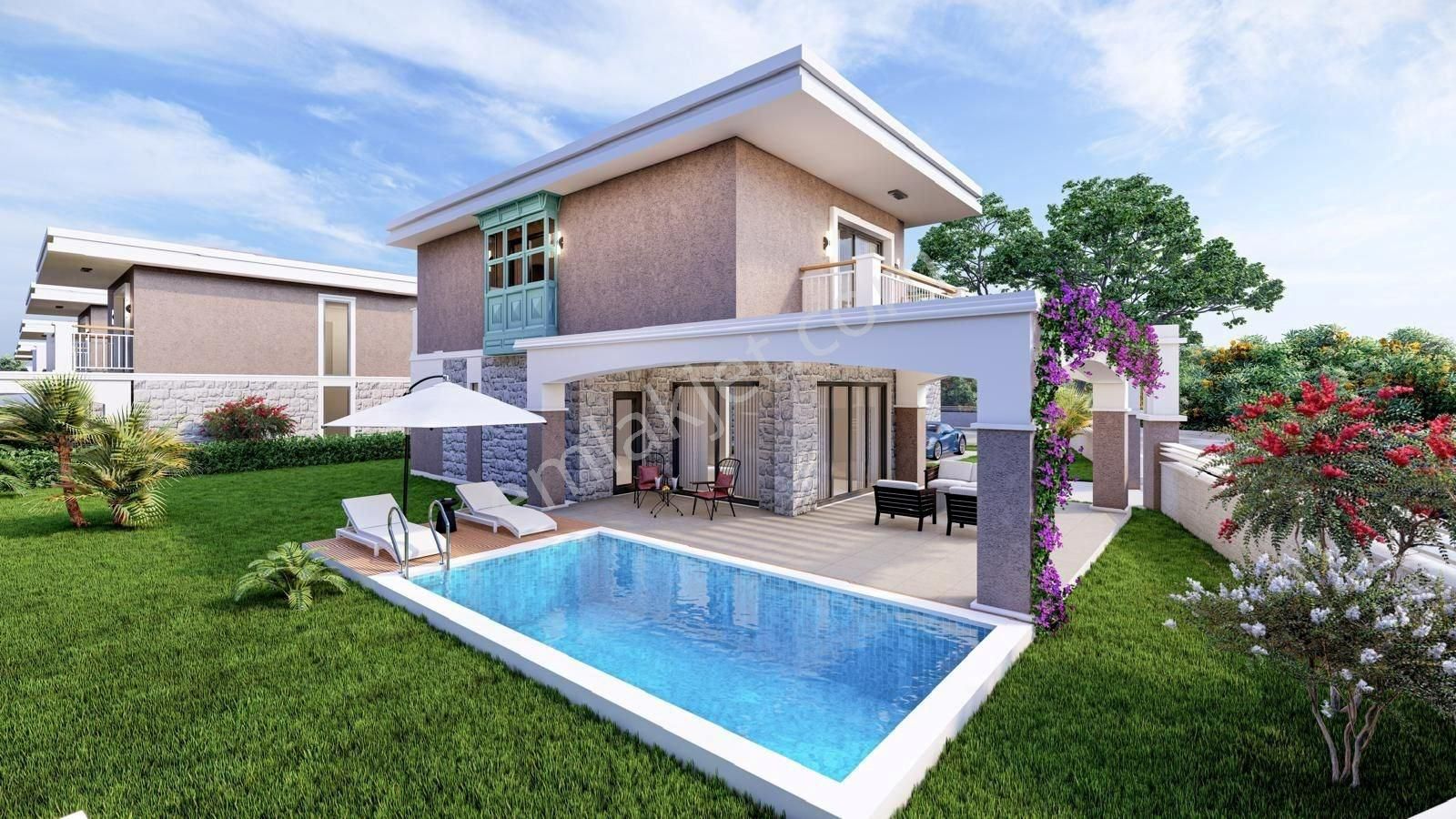 Kuşadası Davutlar Satılık Villa Kuşadası Davutlar Projeden Satılık 4+1 Geniş Villa