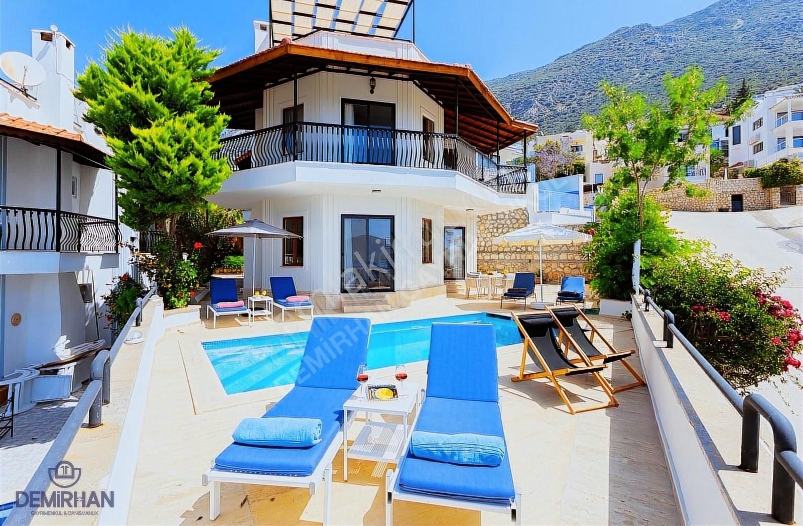 Kaş Kalkan Satılık Villa Kaş,kalkanda 4 Yatak Odalı Müstakil Villa