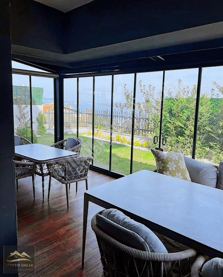 Yeni Foça Merkez Müstakil Havuz Hamam Sauna 4+2 Muhteşem Villa - Görsel 14