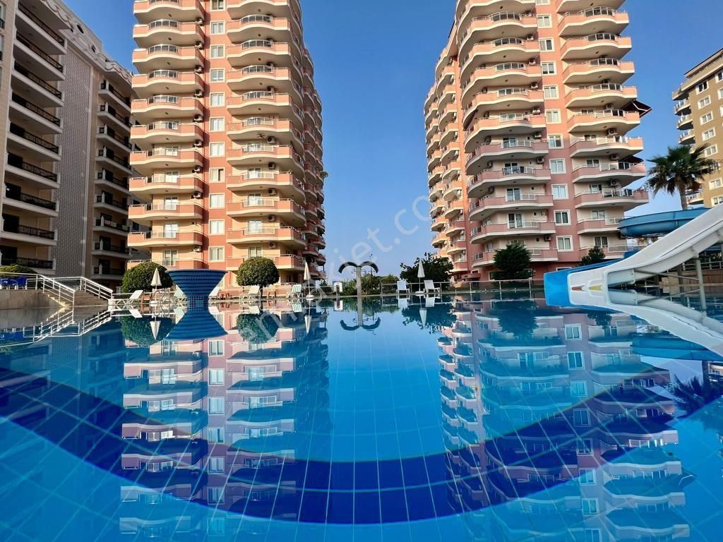 Alanya Mahmutlar Satılık Residence Alanya/ Mahmutlar Alden 3 Res.'te Deniz Manzaralı Eşyalı 2+1