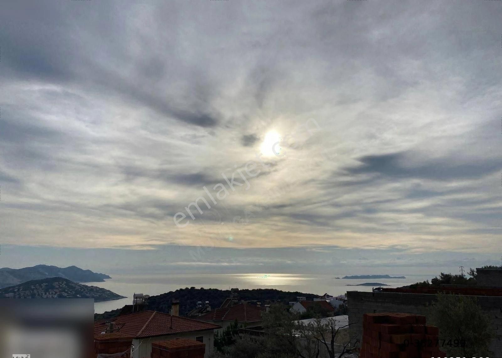 Kaş Gökçeören Satılık Tarla Gökseki Mahallesinde Muhteşem Manzaraya Sahip Yatırımlık Tarla