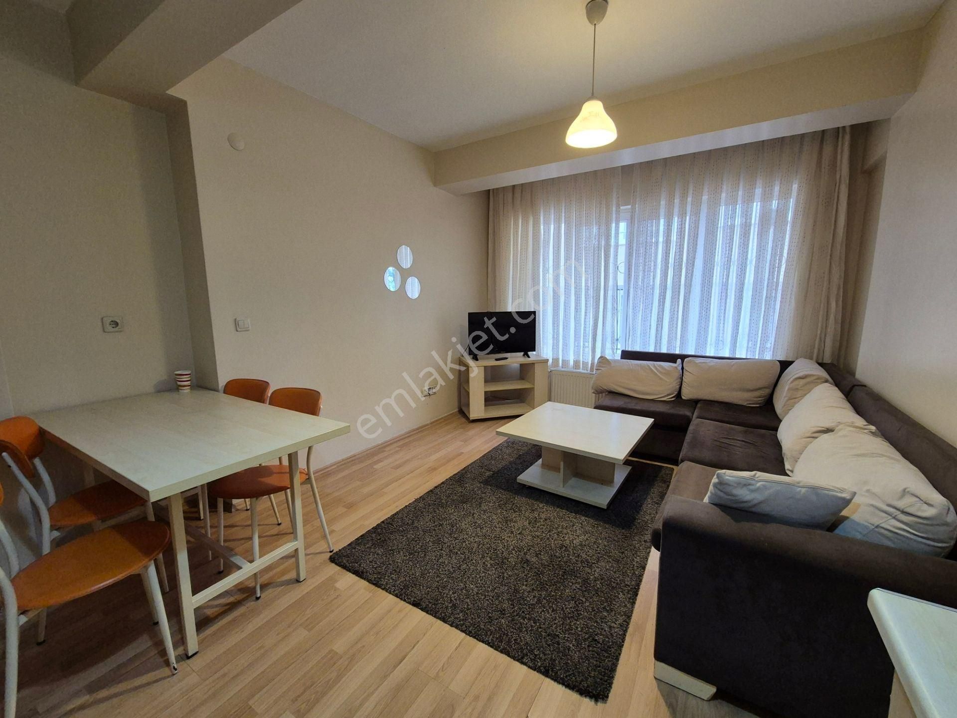 Ataşehir İnönü Kiralık Daire Güvenlikli Site İçinde, Yeditepe Üniv. Yakın Konumda Eşyalı 1+1