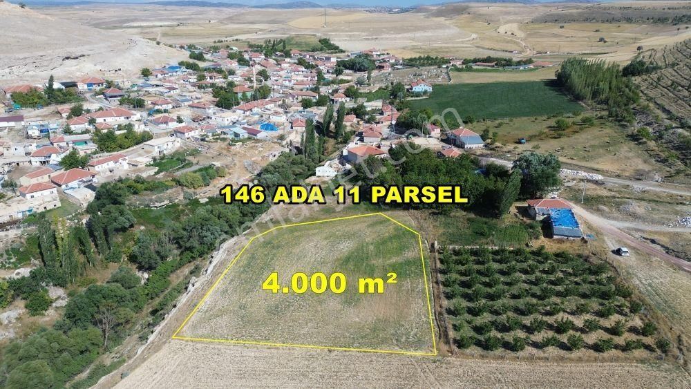 Ayrancı Pınarkaya Köyü Satılık Tarla Karaman / Ayrancı / Pınarkaya Da 4.000 M² Müstakil Tarla