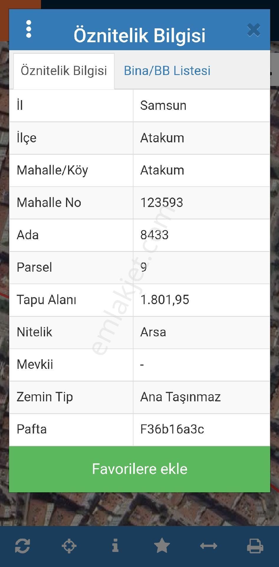 Atakum Mimarsinan Satılık Konut İmarlı Samsun Atakum Medical Park Yakınında Migros Üstünde Satılık Yatımlık Hisseli Arsa