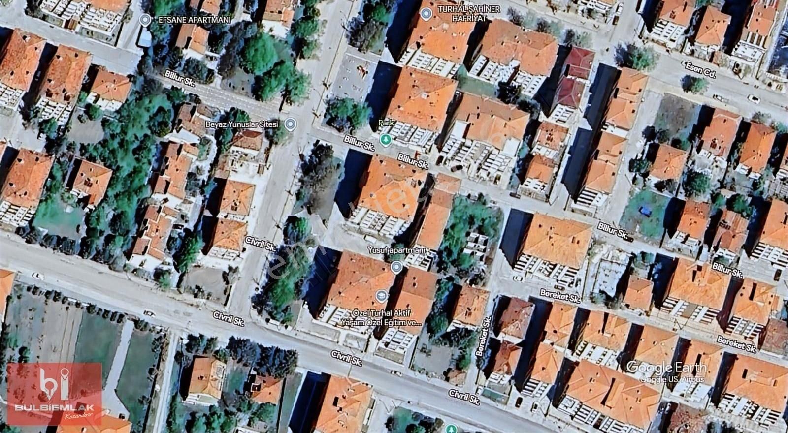 Turhal Mimar Sinan Satılık Konut İmarlı Turhalda Yatırımlık 3 Parça 1301 M² İmarlı Satılık Arsa