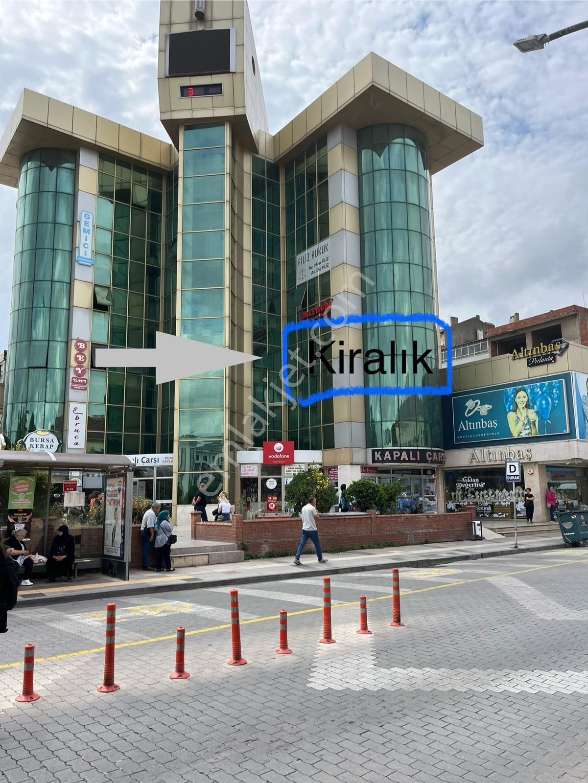 Çanakkale Merkez Esenler Kiralık Ofis Biga Kapalı Çarşıda Kiralık Ofis