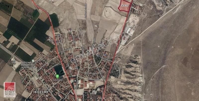 Seyitgazi Derebenek Satılık Tarla Eskişehir Seyitgazi Kadastro Yola Cephe 10.800m2 Yatırımlk Tarla