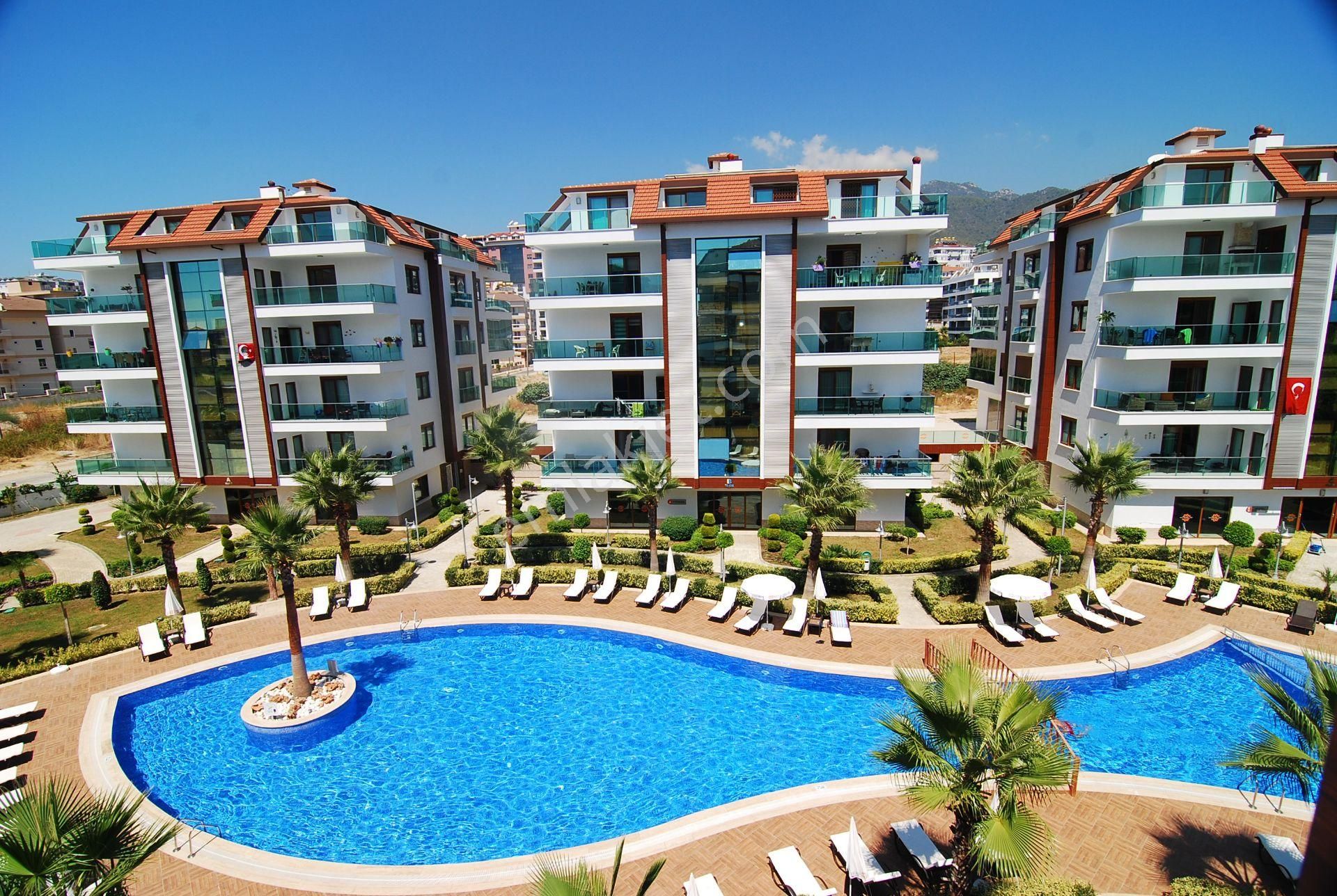 Alanya Oba Satılık Daire Alanya Sun Placa River'de Satılık 4+1 Dubleks Daire