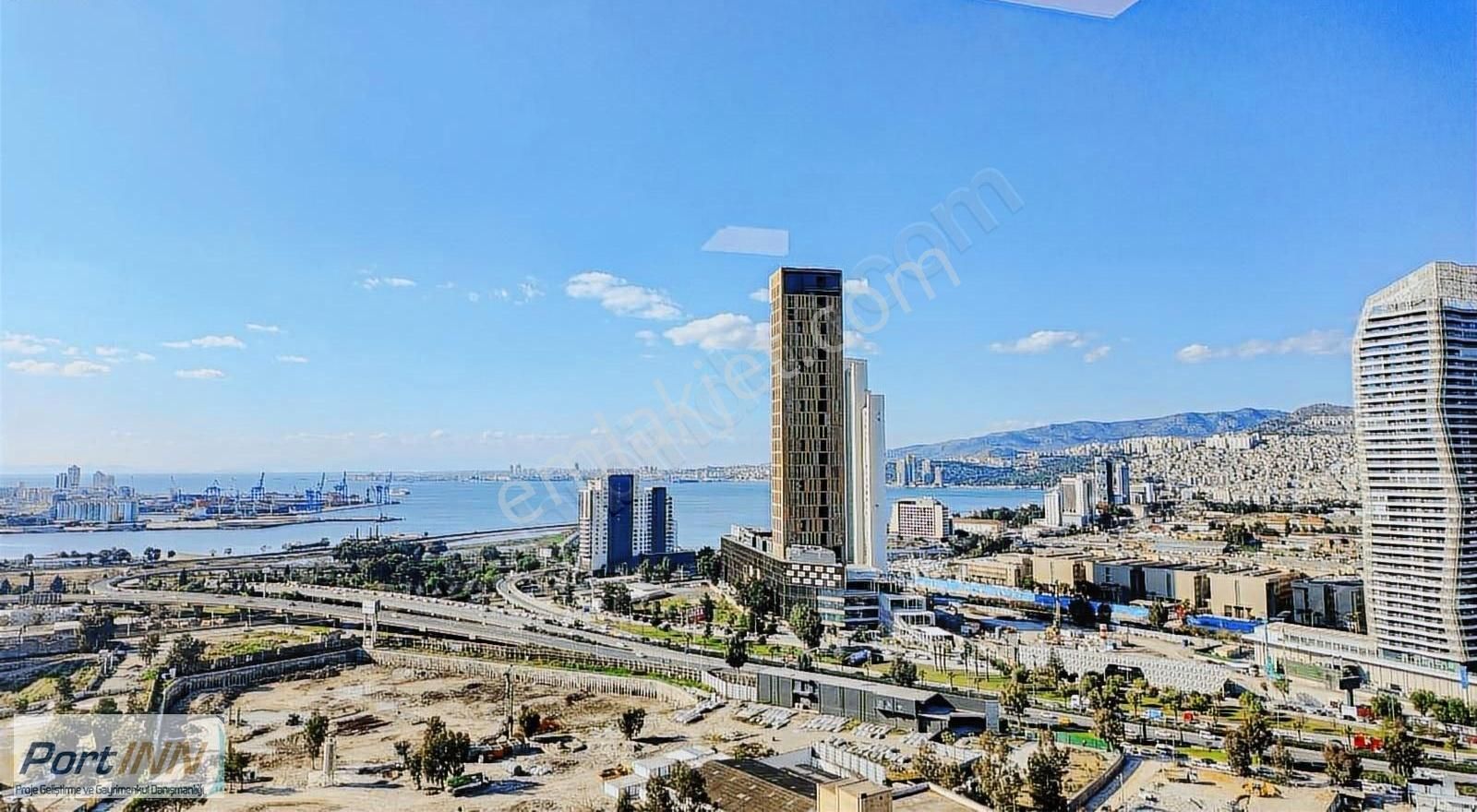 Konak Çınarlı Kiralık Ofis Portınn Den Ater Tower Da Kiralık Deniz Manzaralı Ofis