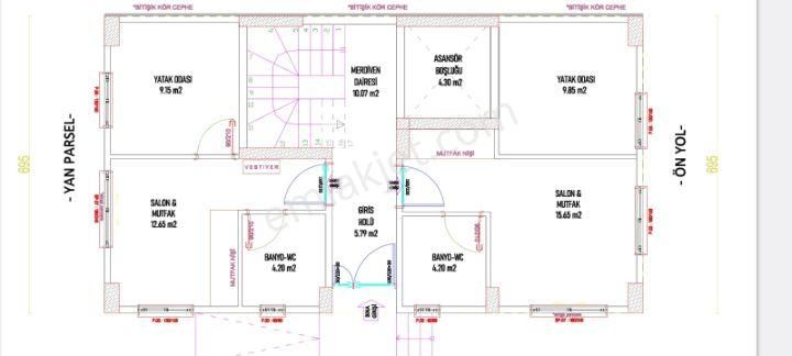 Turhal Hamam Satılık Daire Turhalda Satılık Projeden Sıfır 1+1 Daire