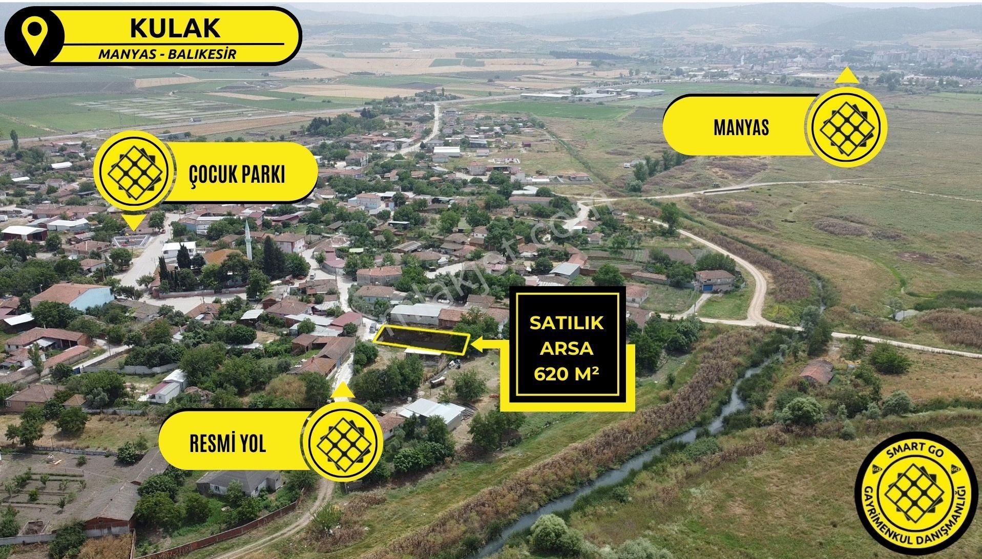 Manyas Kulak Satılık Konut İmarlı Manyas Kulak Mahallesin'de 620 M² Satılık İmarlı Arsa