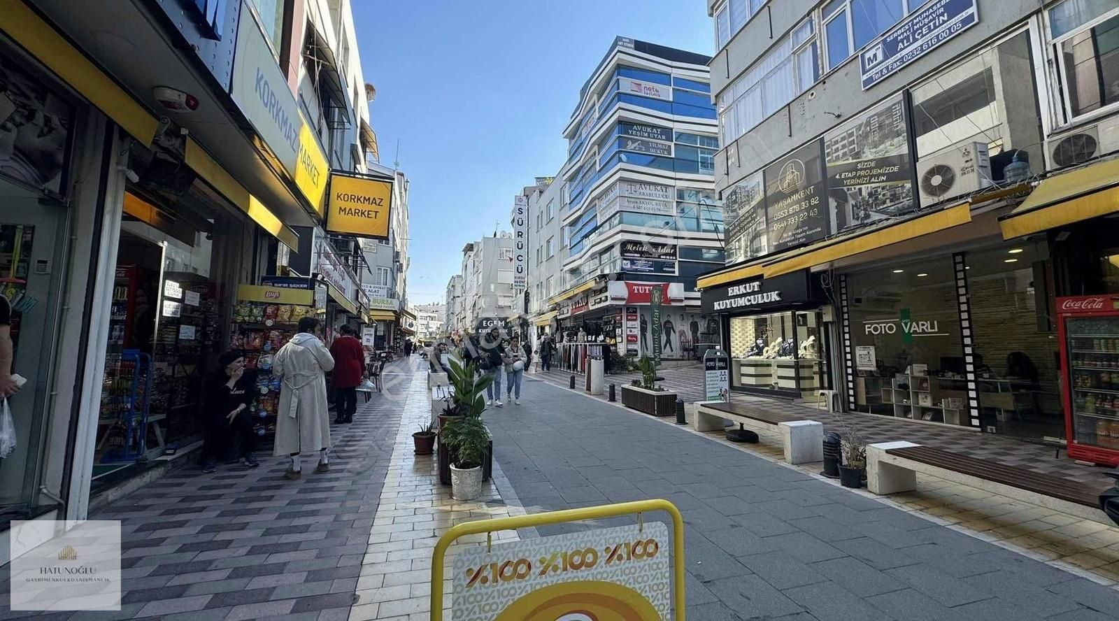 Aliağa Kültür Devren Dükkan & Mağaza Hatunoğlu'ndan İzmir Cad. Ürünlü/ürüsüz Devren Kiralık Mağaza