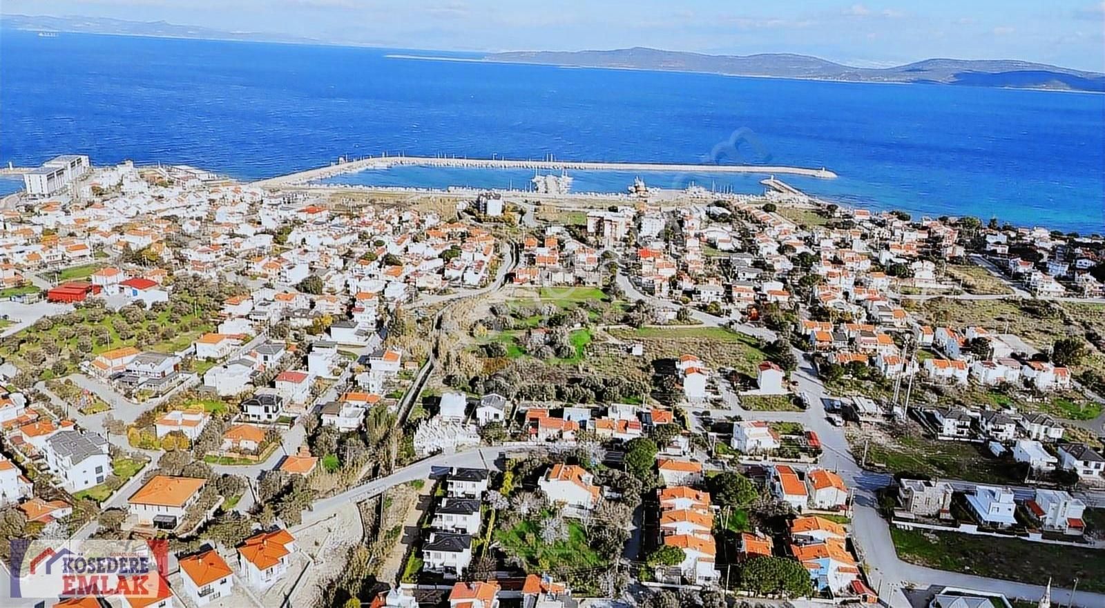 Karaburun Mordoğan Satılık Konut İmarlı Kösedere Emlak'tan Mordoğan Merkez'de Sahile 480 M İmarlı Arsa